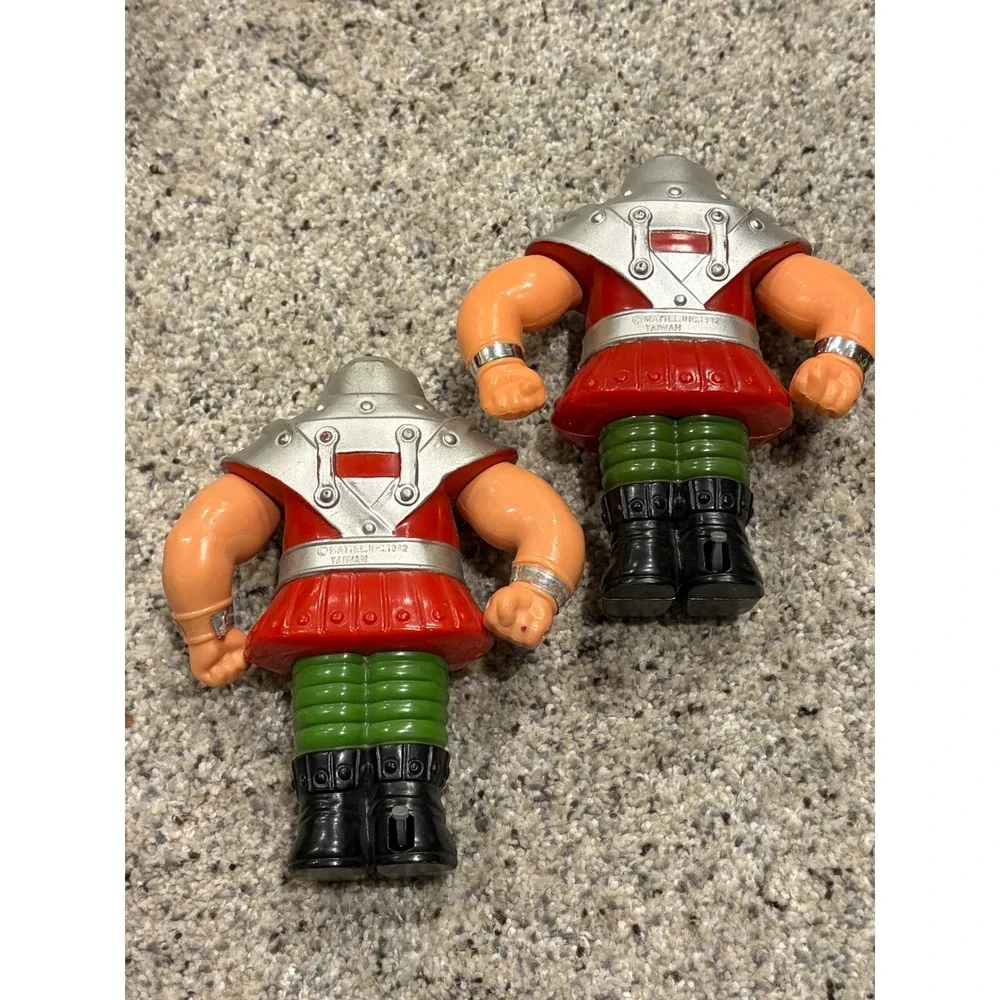 Vintage 1982 Mattel MOTU Ram Man Action Figure Lot of 2 He-Man Masters Universe